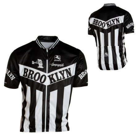 Vintage! Giordana Brooklyn Medium Men's Cycling Jersey Short
